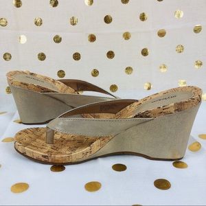 Cork Wedge Sandal 9